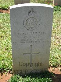 Dar Es Salaam War Cemetery - Riggs, W